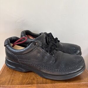 Clarks Caribou 30081 Mens M 11 M Black Low Profile Leather‎ Sneaker Vintage 1996